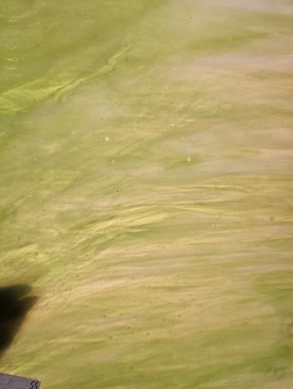 4+ Lbs. Largest Size Scrap Glass For Stained Glass, Mosaic In Shades Of Green